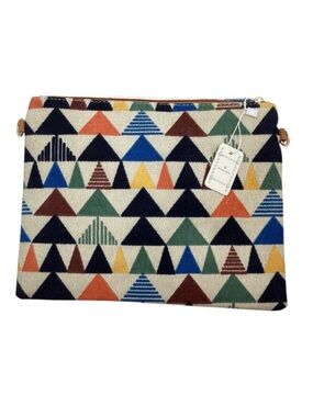 Be Clever Colorful Geo Grove Crossbody Clutch/Wristlet (NWT)